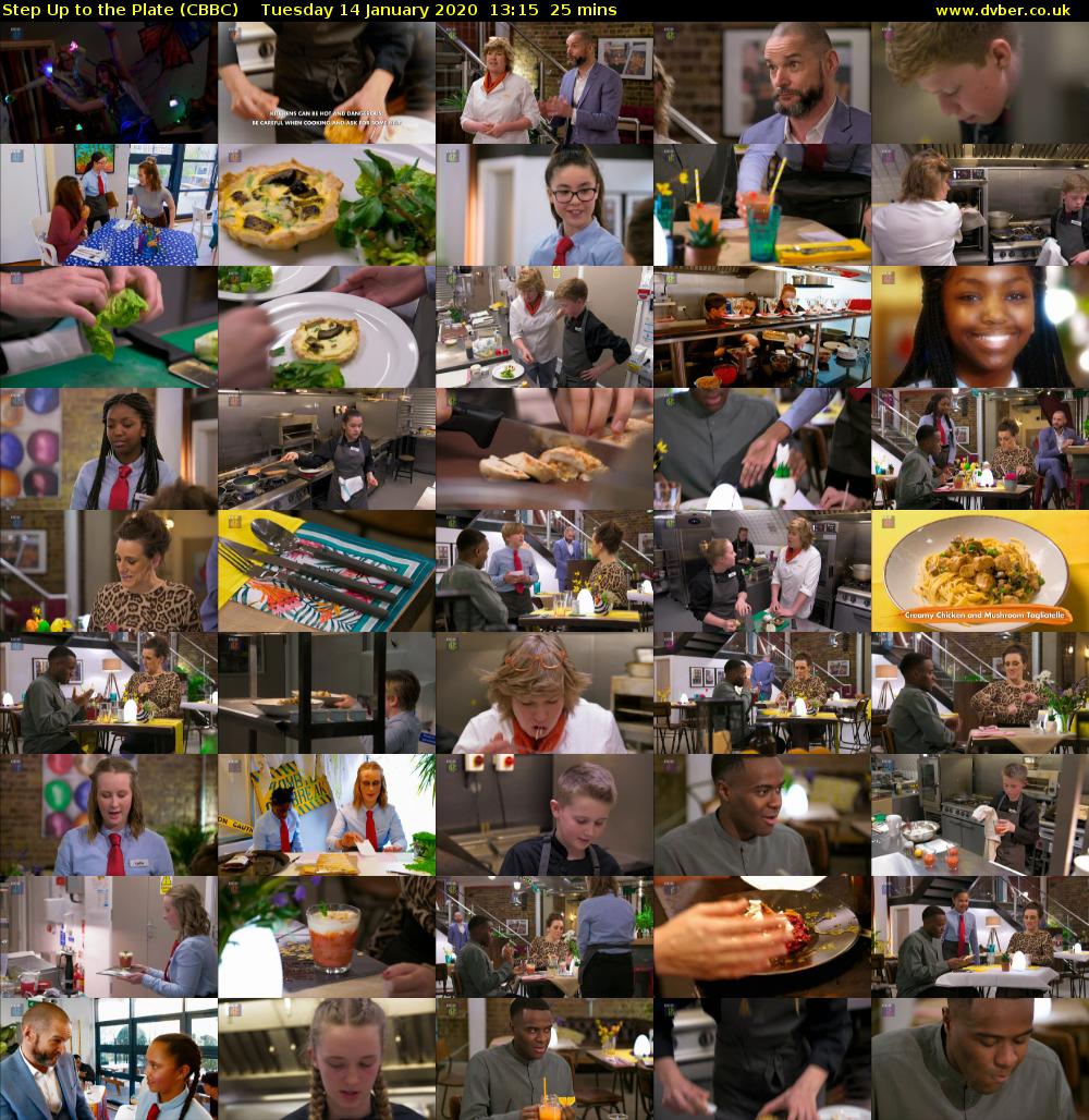 Step Up to the Plate (CBBC) Tuesday 14 January 2020 13:15 - 13:40