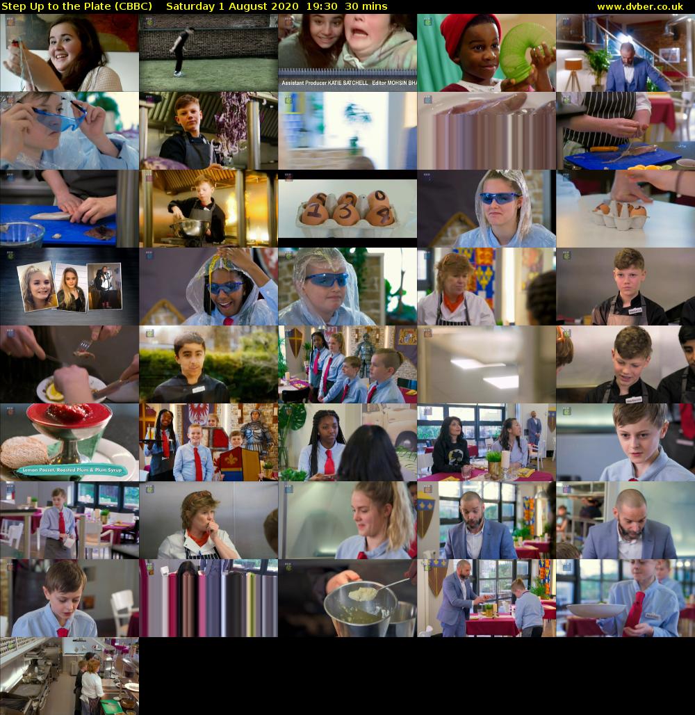 Step Up to the Plate (CBBC) Saturday 1 August 2020 19:30 - 20:00