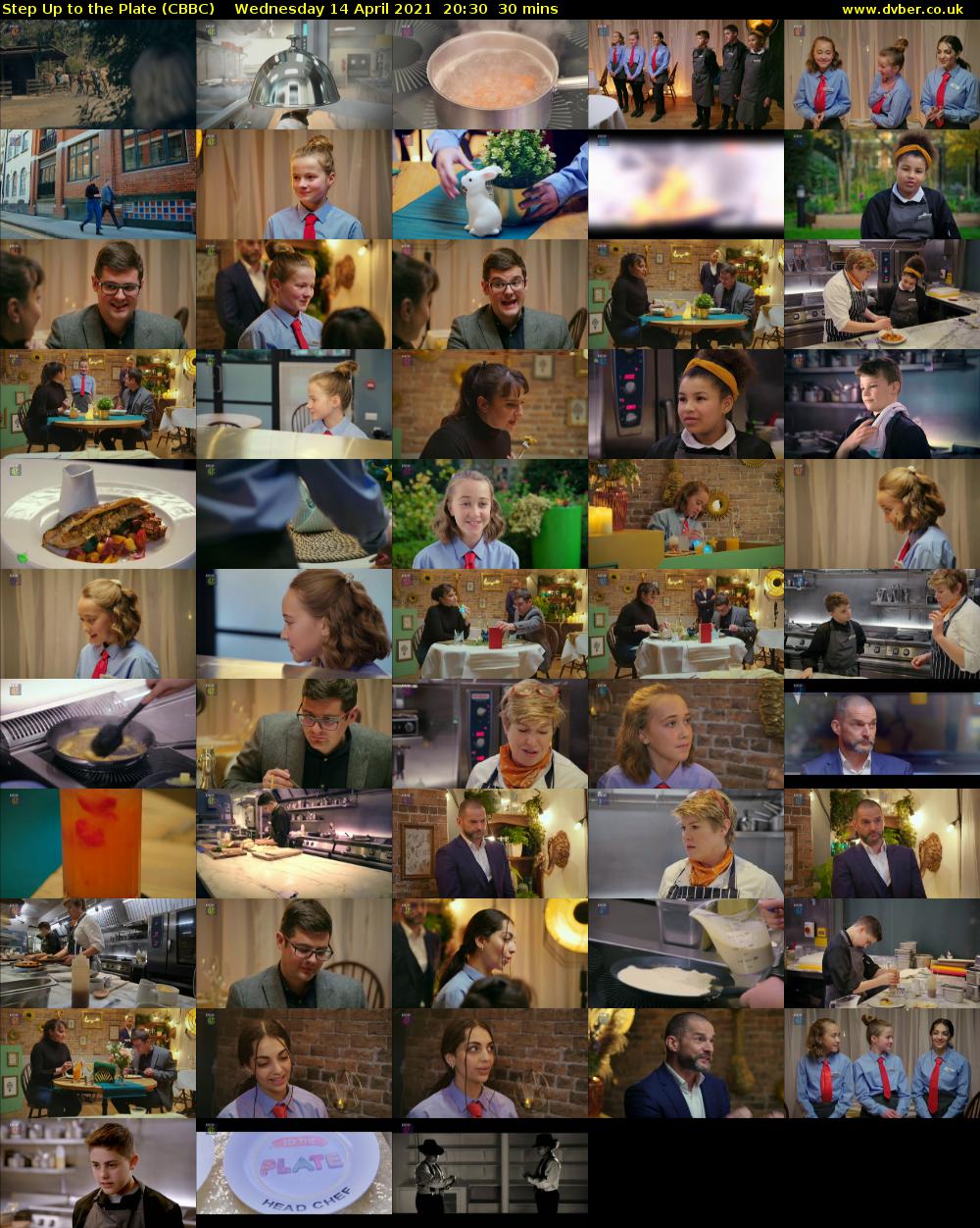 Step Up to the Plate (CBBC) Wednesday 14 April 2021 20:30 - 21:00
