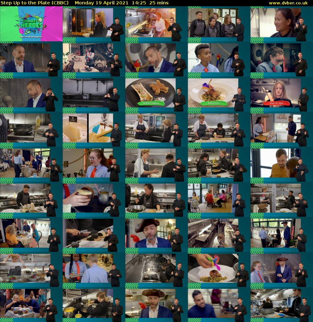 Step Up to the Plate (CBBC) Monday 19 April 2021 14:25 - 14:50