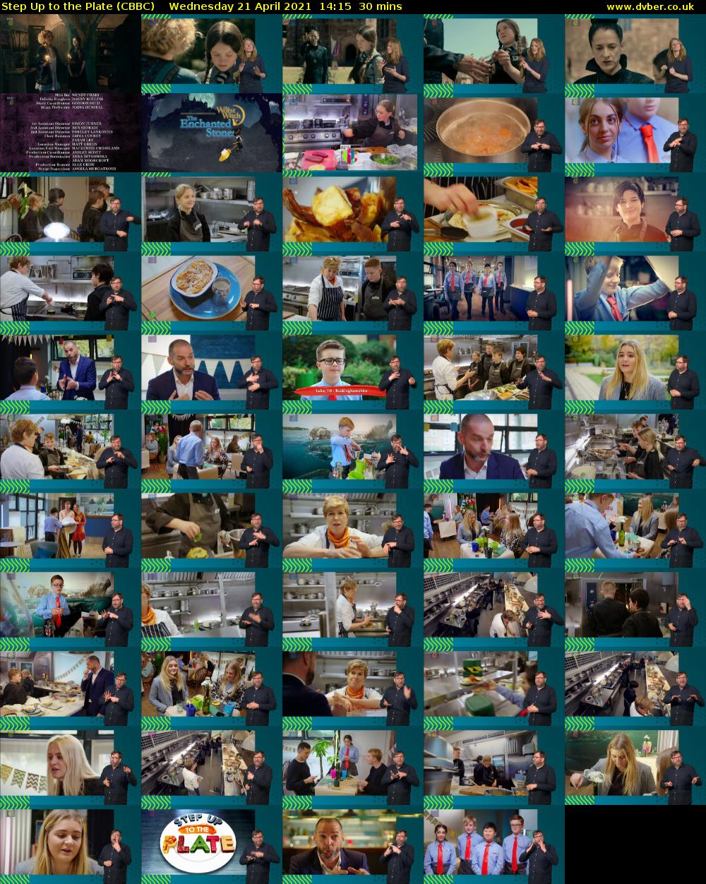 Step Up to the Plate (CBBC) Wednesday 21 April 2021 14:15 - 14:45