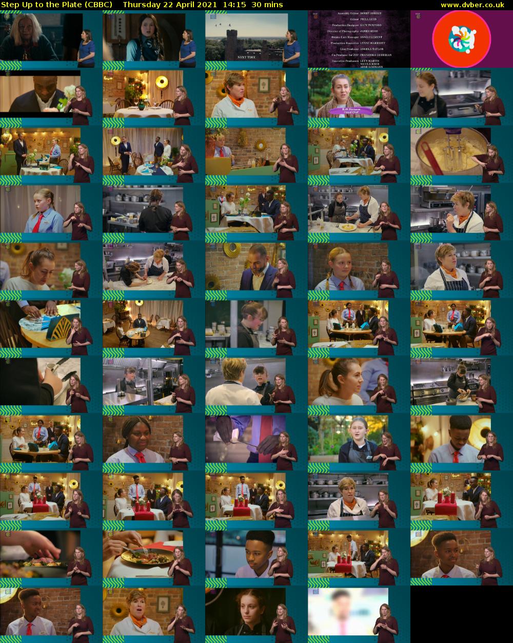 Step Up to the Plate (CBBC) Thursday 22 April 2021 14:15 - 14:45