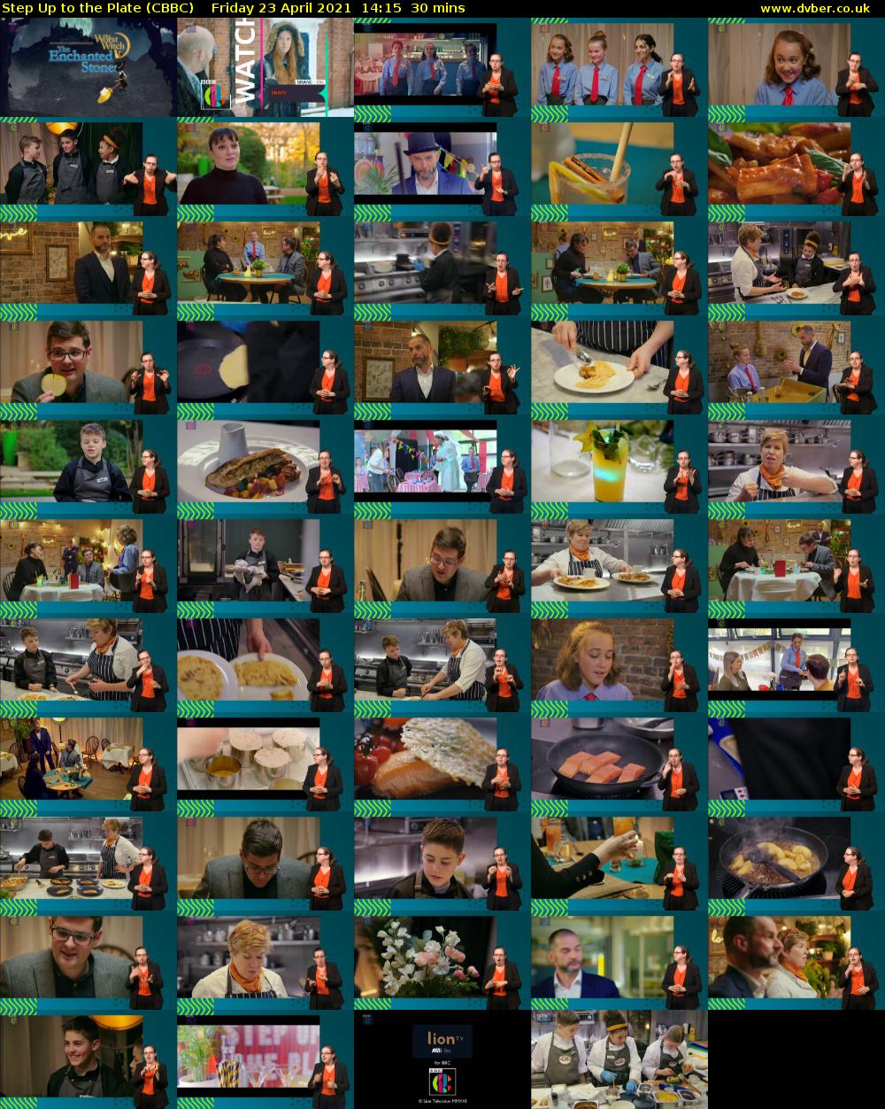 Step Up to the Plate (CBBC) Friday 23 April 2021 14:15 - 14:45