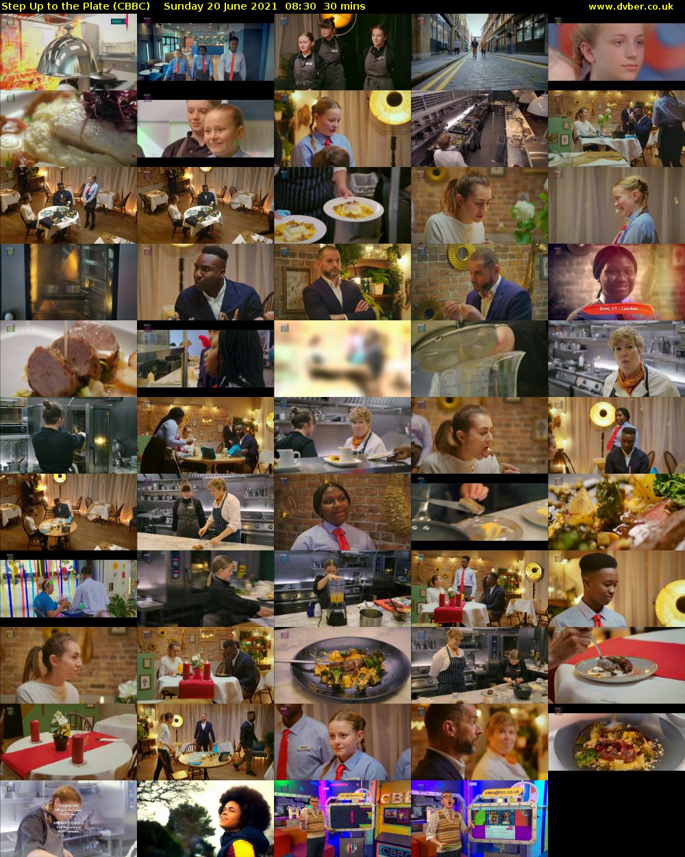Step Up to the Plate (CBBC) Sunday 20 June 2021 08:30 - 09:00