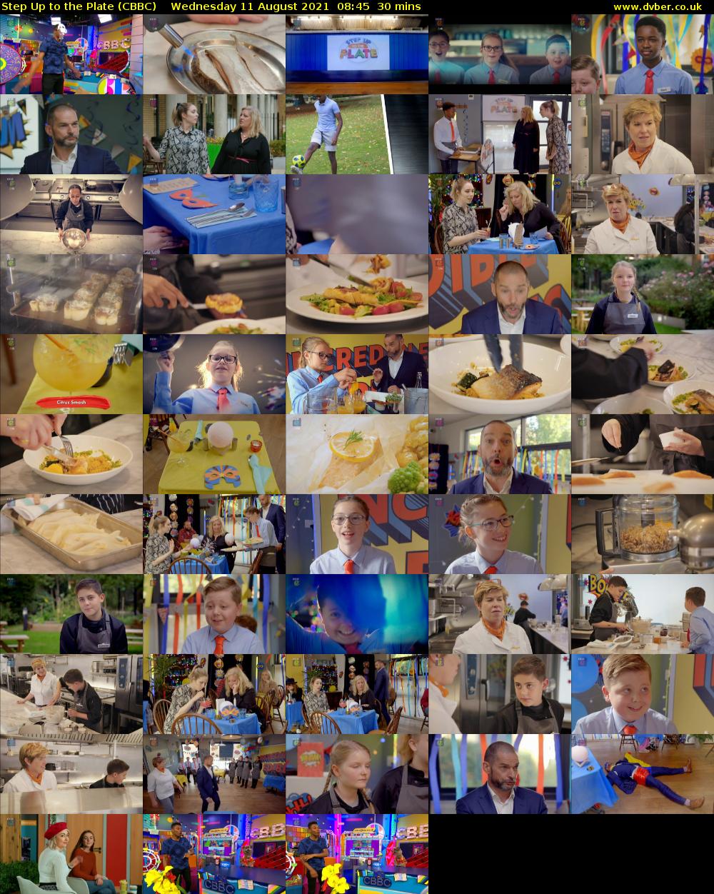 Step Up to the Plate (CBBC) Wednesday 11 August 2021 08:45 - 09:15