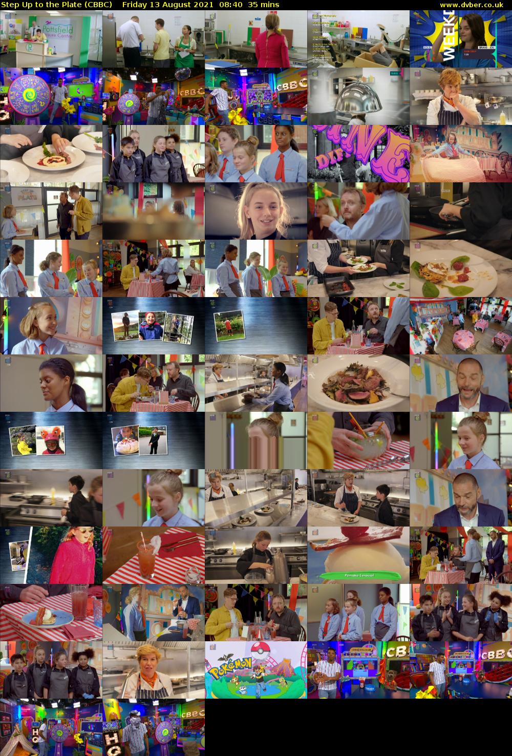 Step Up to the Plate (CBBC) Friday 13 August 2021 08:40 - 09:15