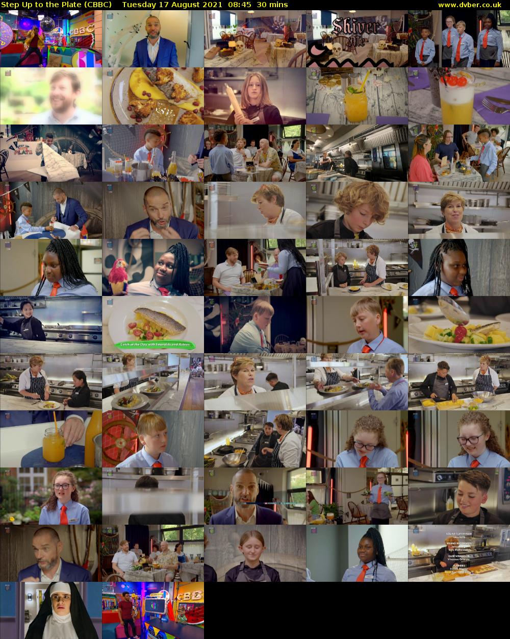 Step Up to the Plate (CBBC) Tuesday 17 August 2021 08:45 - 09:15