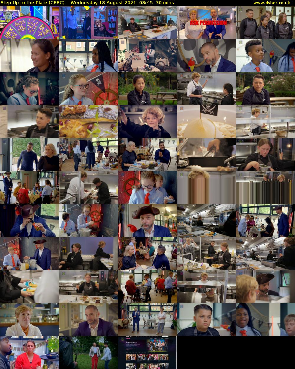Step Up to the Plate (CBBC) Wednesday 18 August 2021 08:45 - 09:15