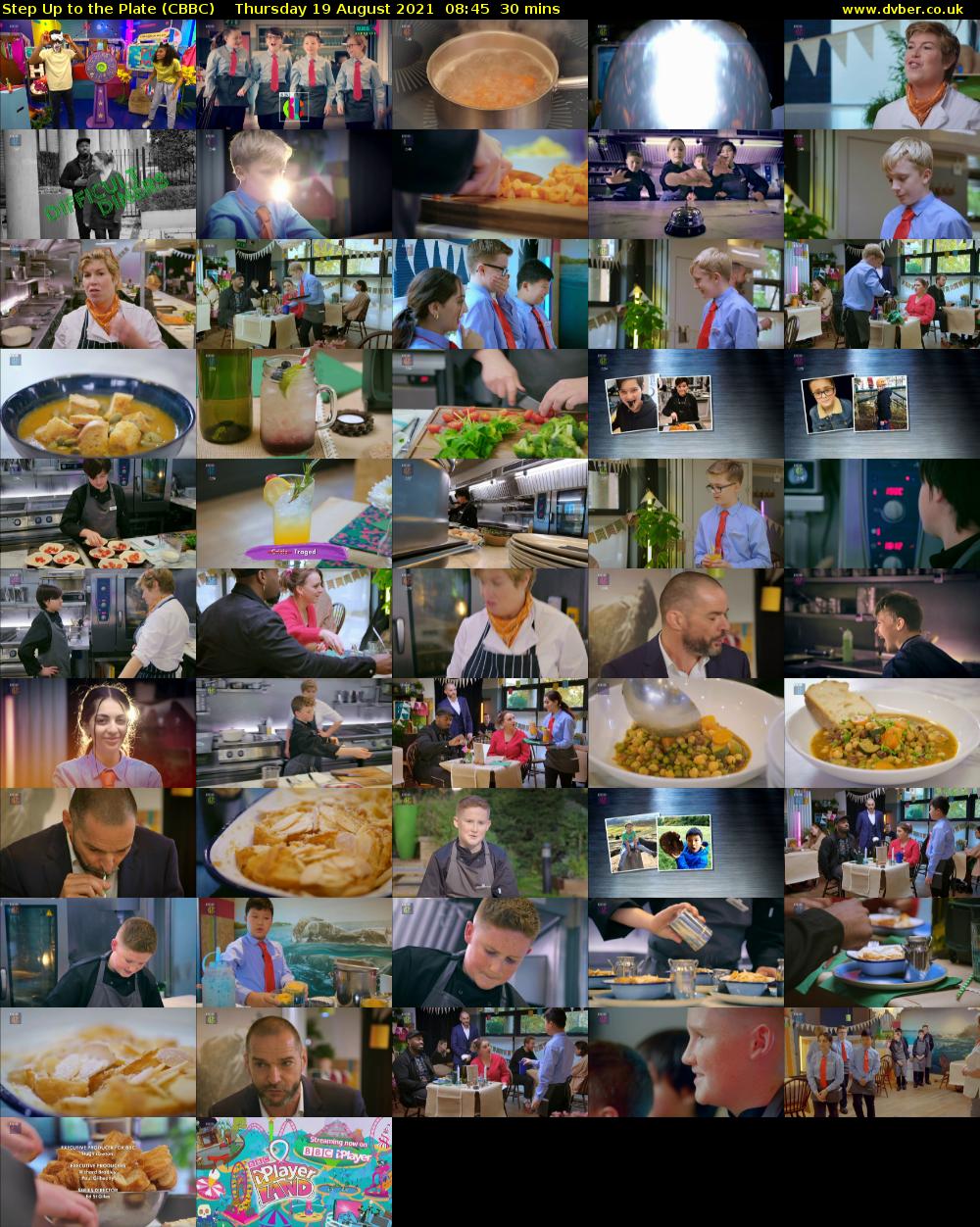 Step Up to the Plate (CBBC) Thursday 19 August 2021 08:45 - 09:15