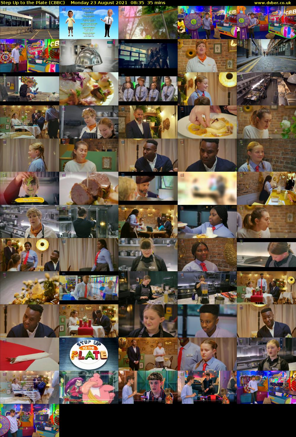 Step Up to the Plate (CBBC) Monday 23 August 2021 08:35 - 09:10