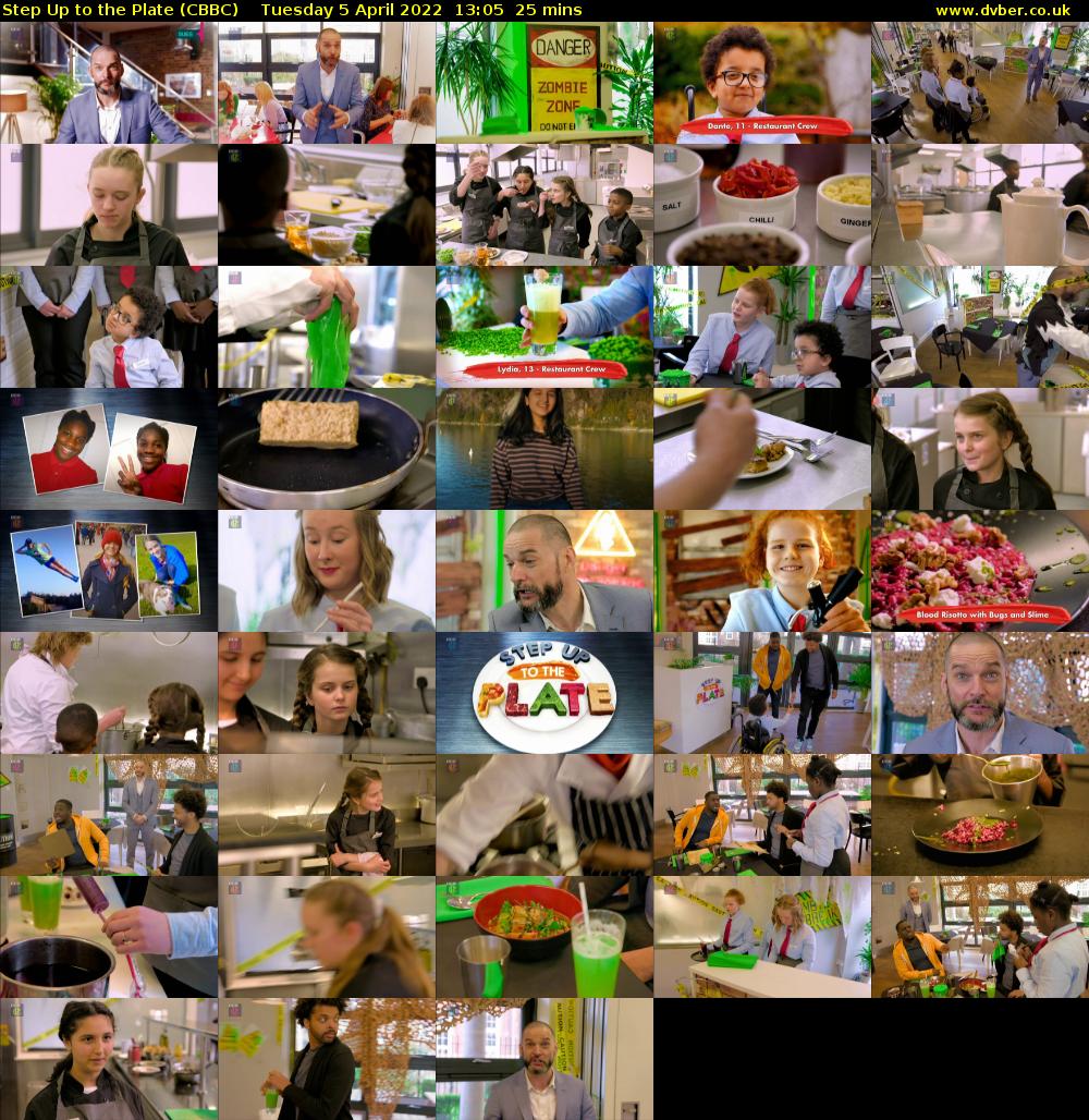 Step Up to the Plate (CBBC) Tuesday 5 April 2022 13:05 - 13:30
