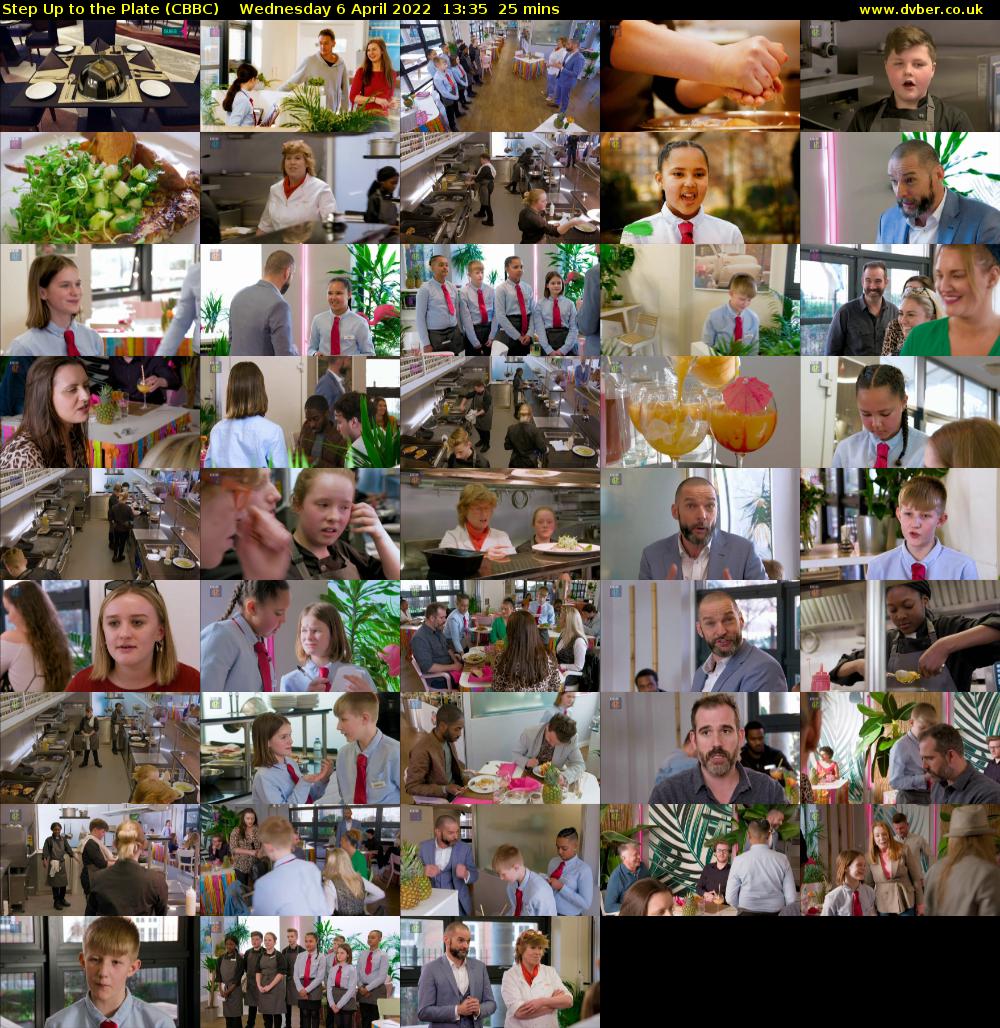 Step Up to the Plate (CBBC) Wednesday 6 April 2022 13:35 - 14:00