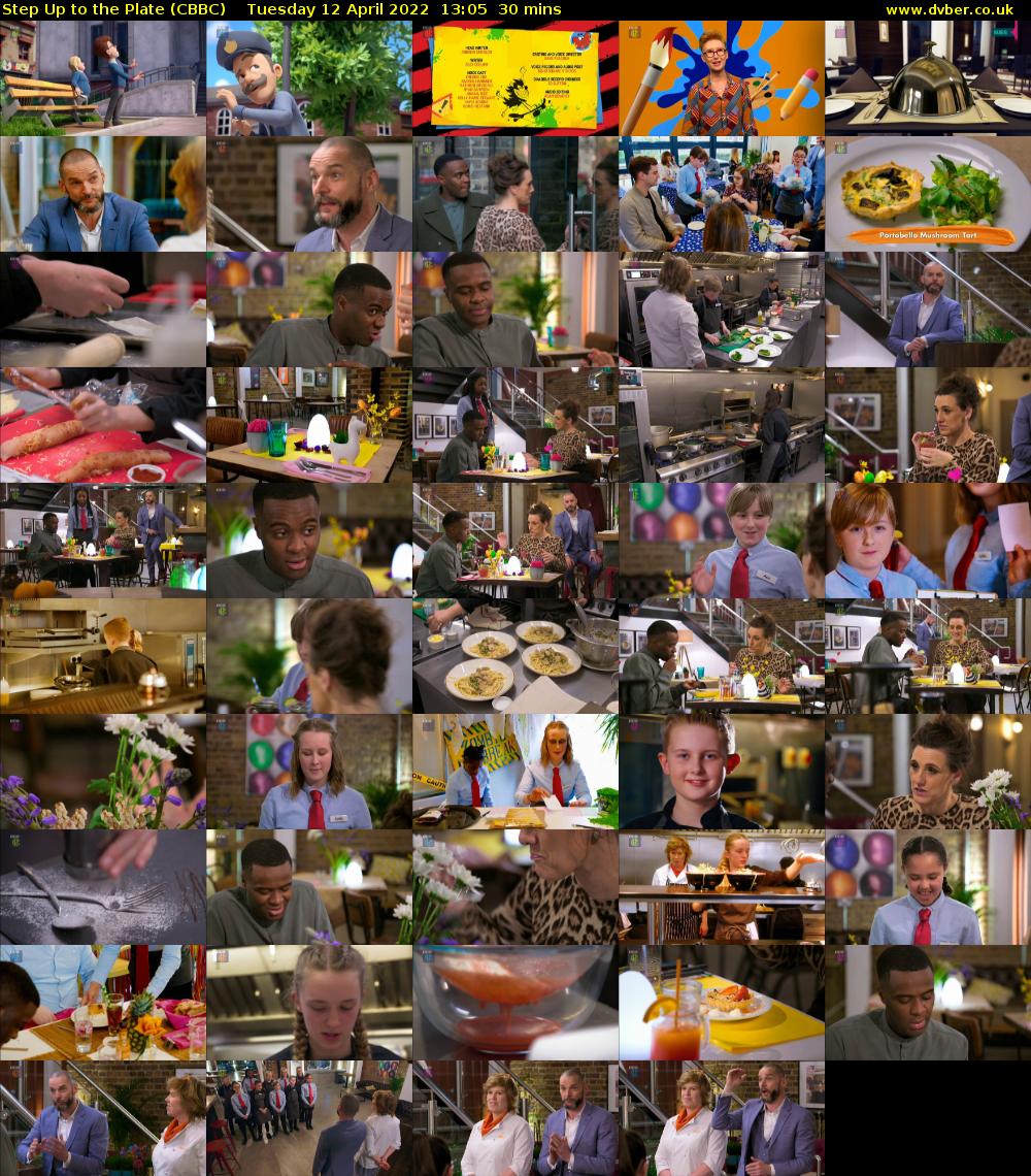 Step Up to the Plate (CBBC) Tuesday 12 April 2022 13:05 - 13:35