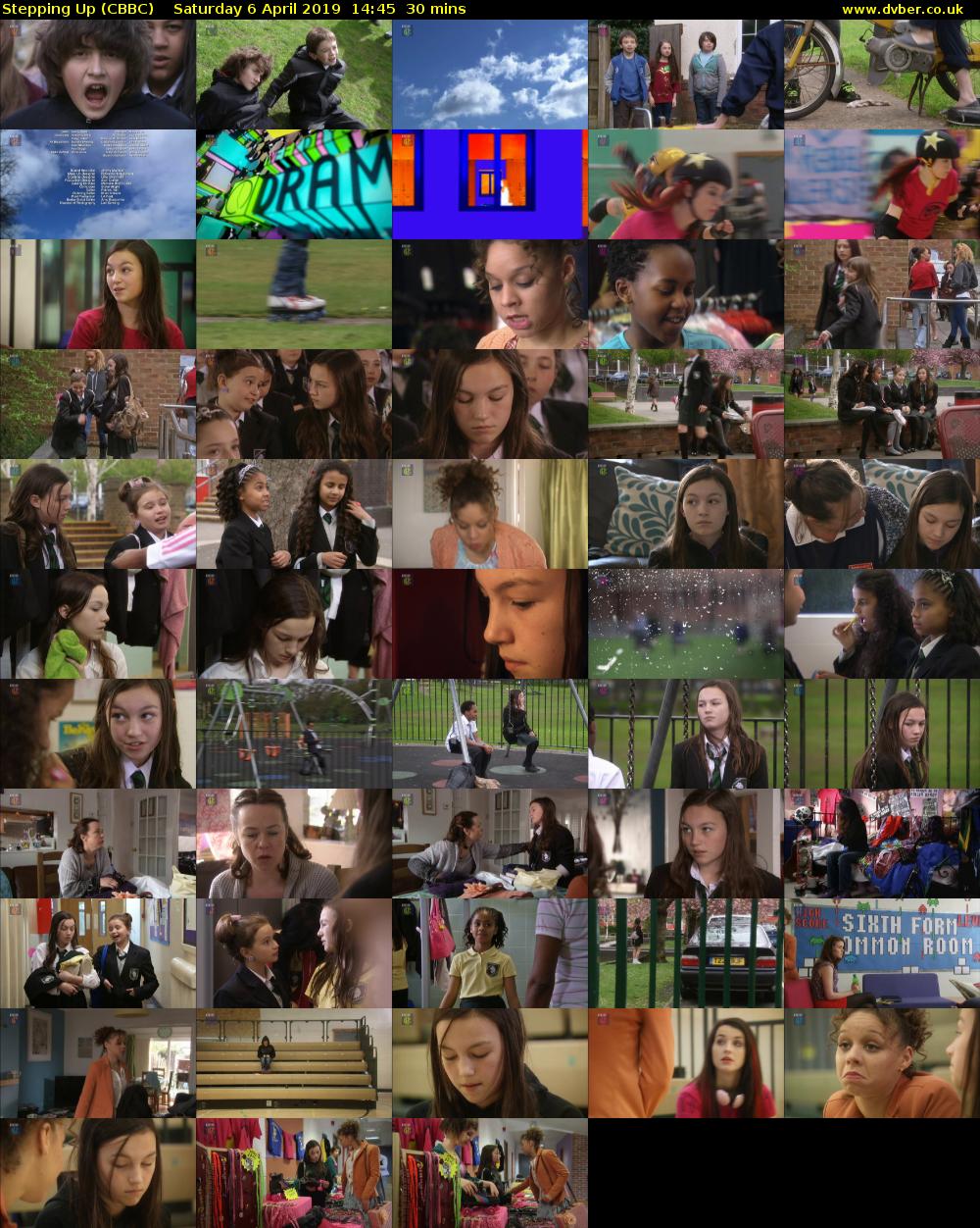 Stepping Up (CBBC) Saturday 6 April 2019 14:45 - 15:15