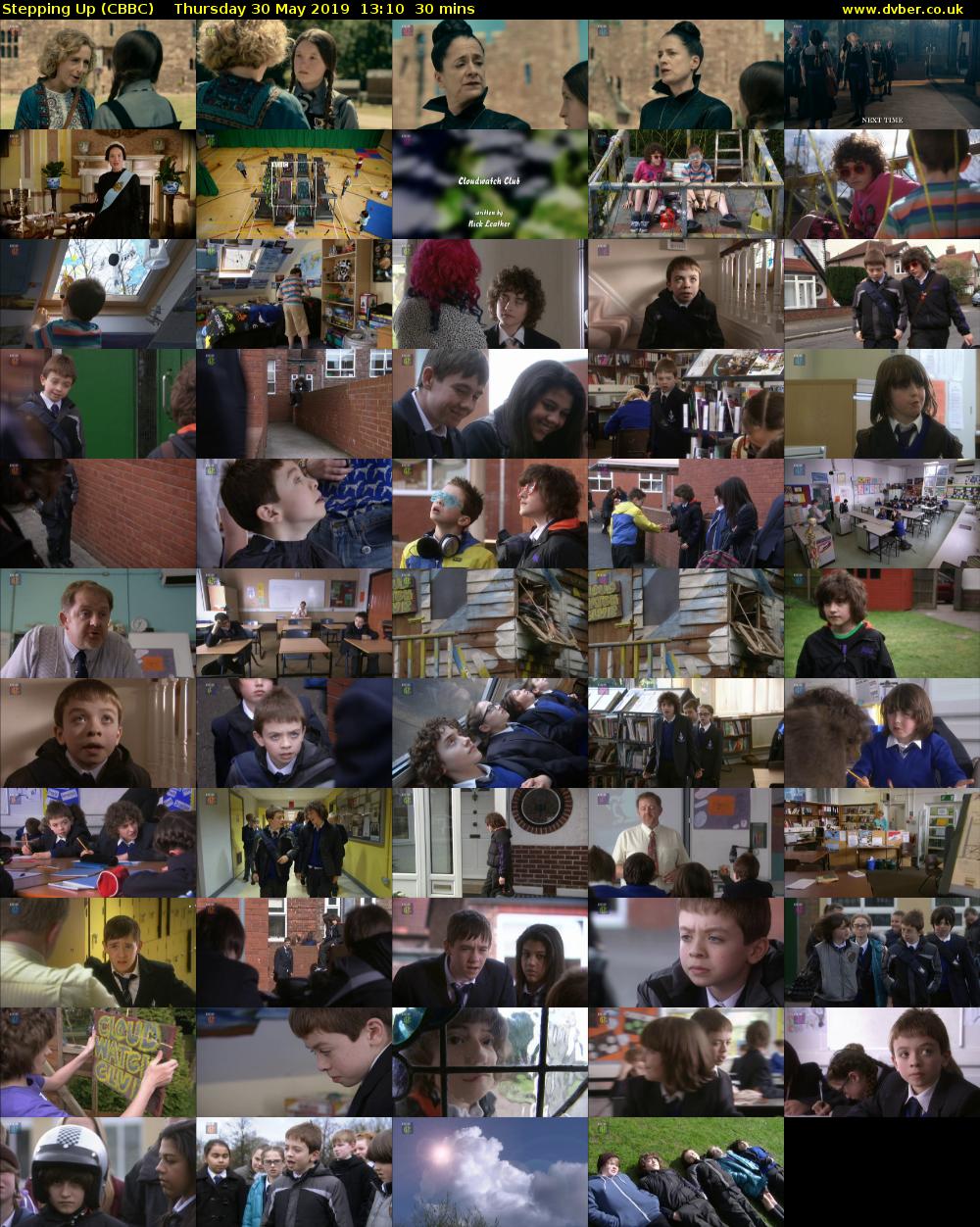 Stepping Up (CBBC) Thursday 30 May 2019 13:10 - 13:40