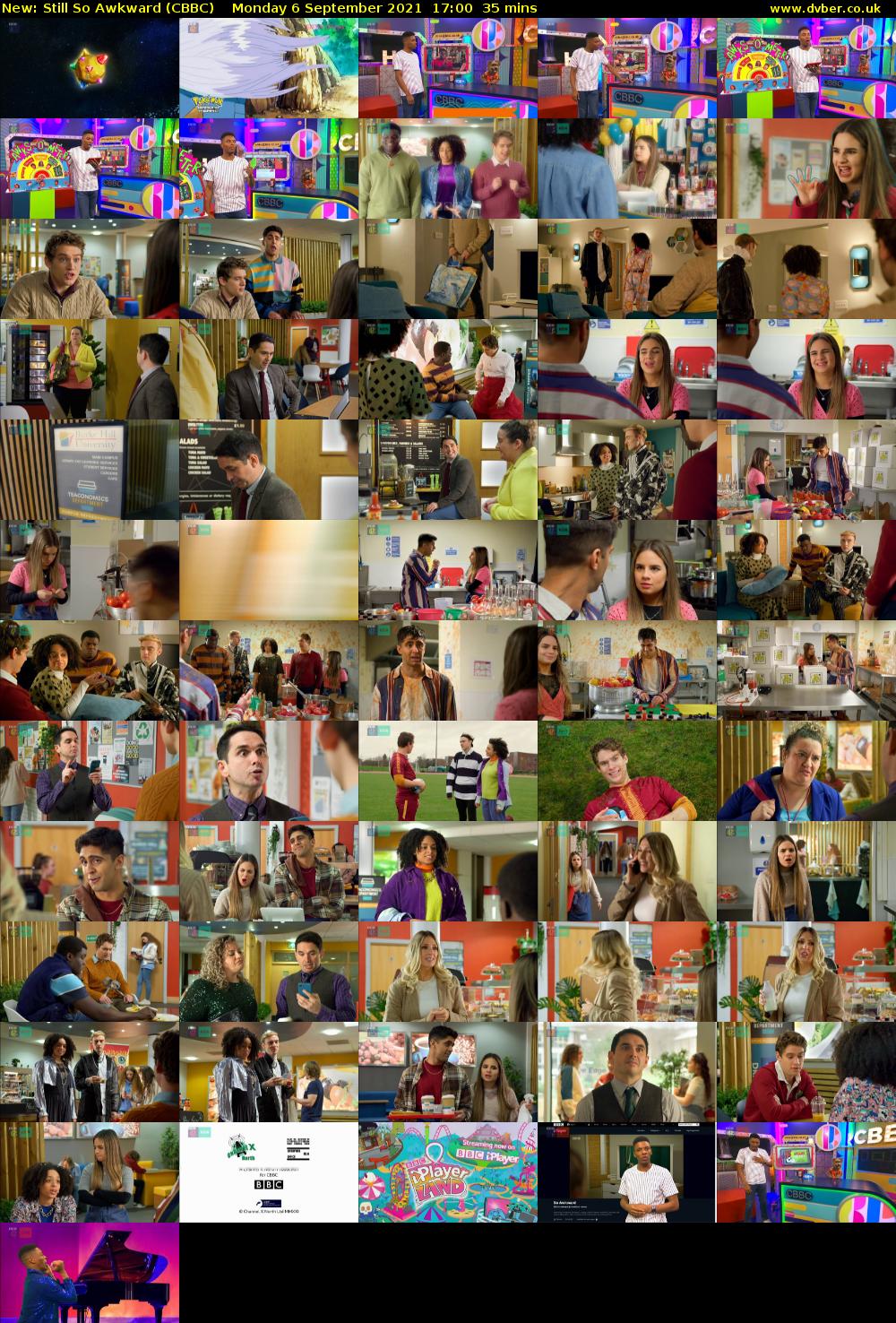 Still So Awkward (CBBC) Monday 6 September 2021 17:00 - 17:35