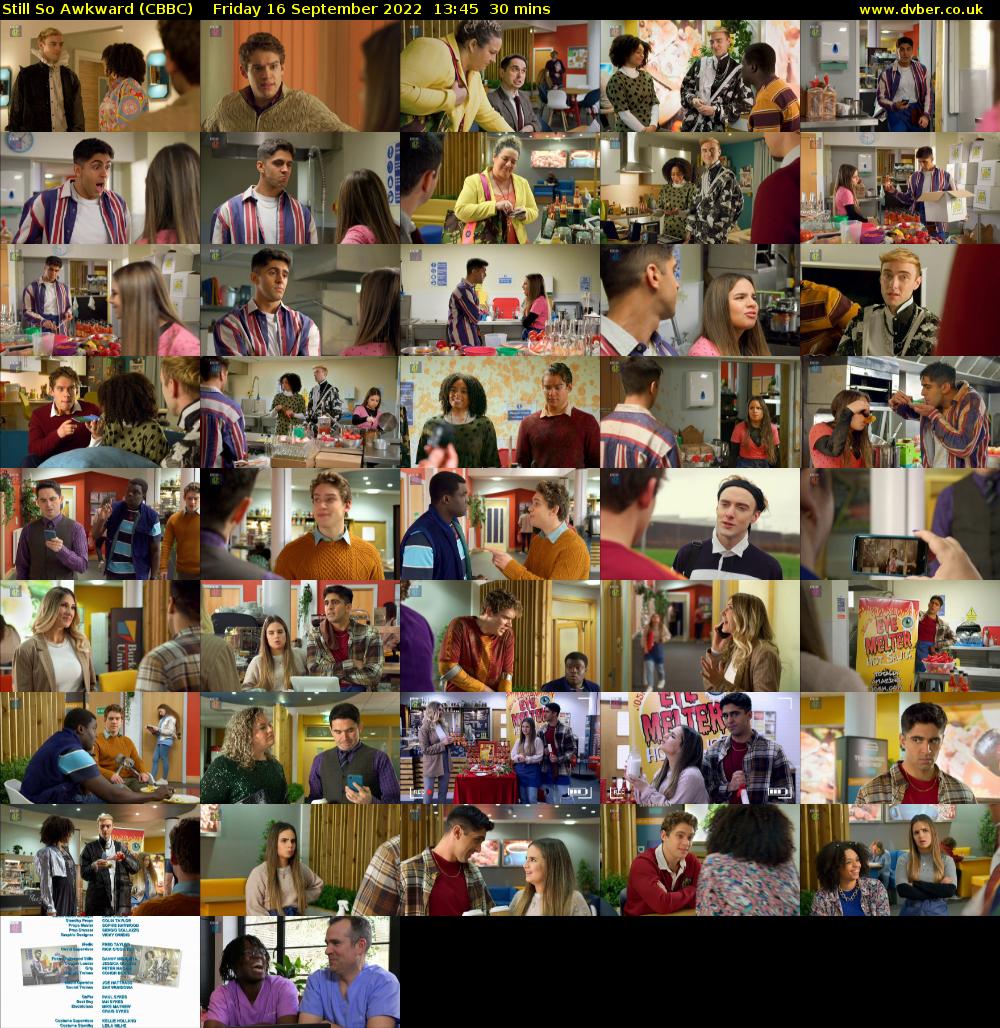 Still So Awkward (CBBC) Friday 16 September 2022 13:45 - 14:15