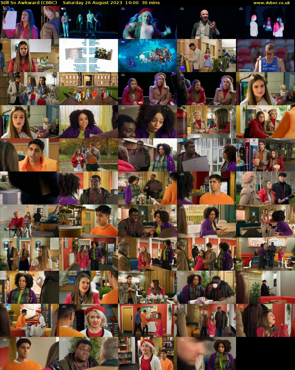 Still So Awkward (CBBC) Saturday 26 August 2023 14:00 - 14:30