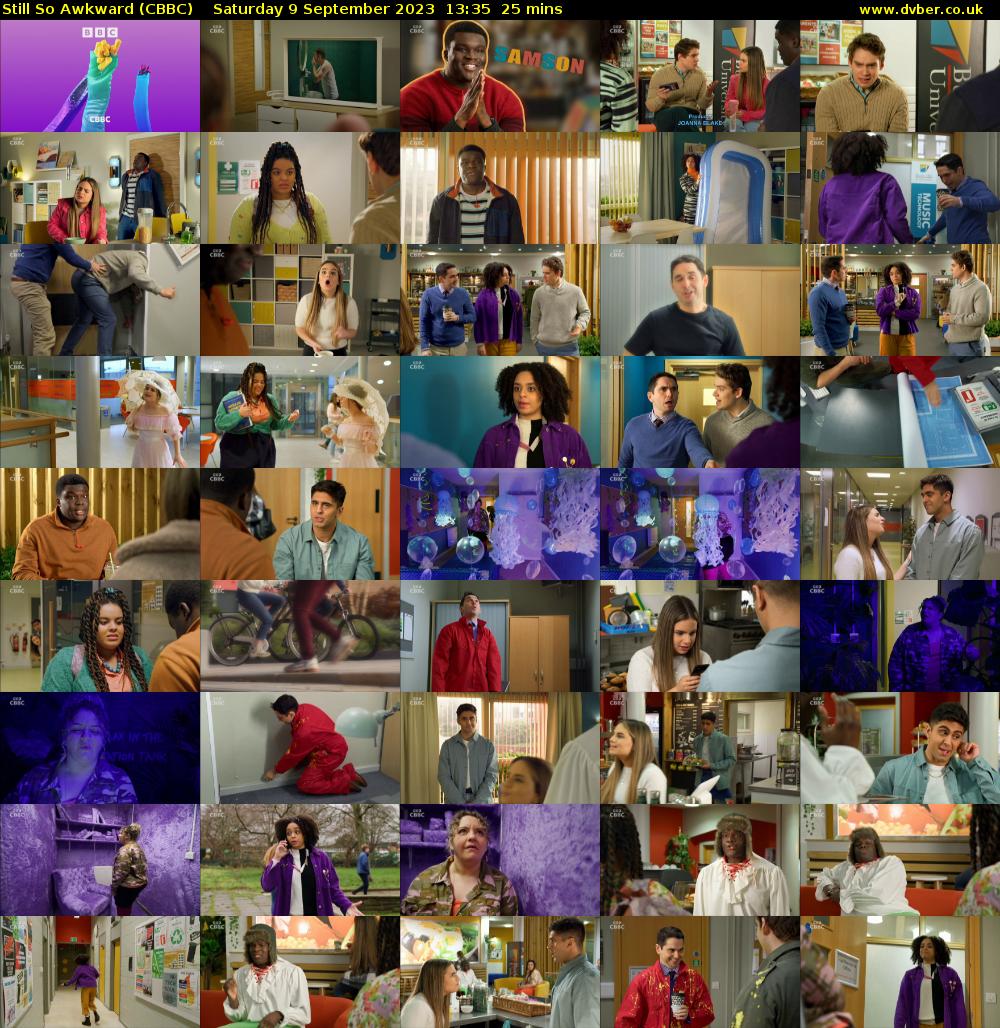 Still So Awkward (CBBC) Saturday 9 September 2023 13:35 - 14:00