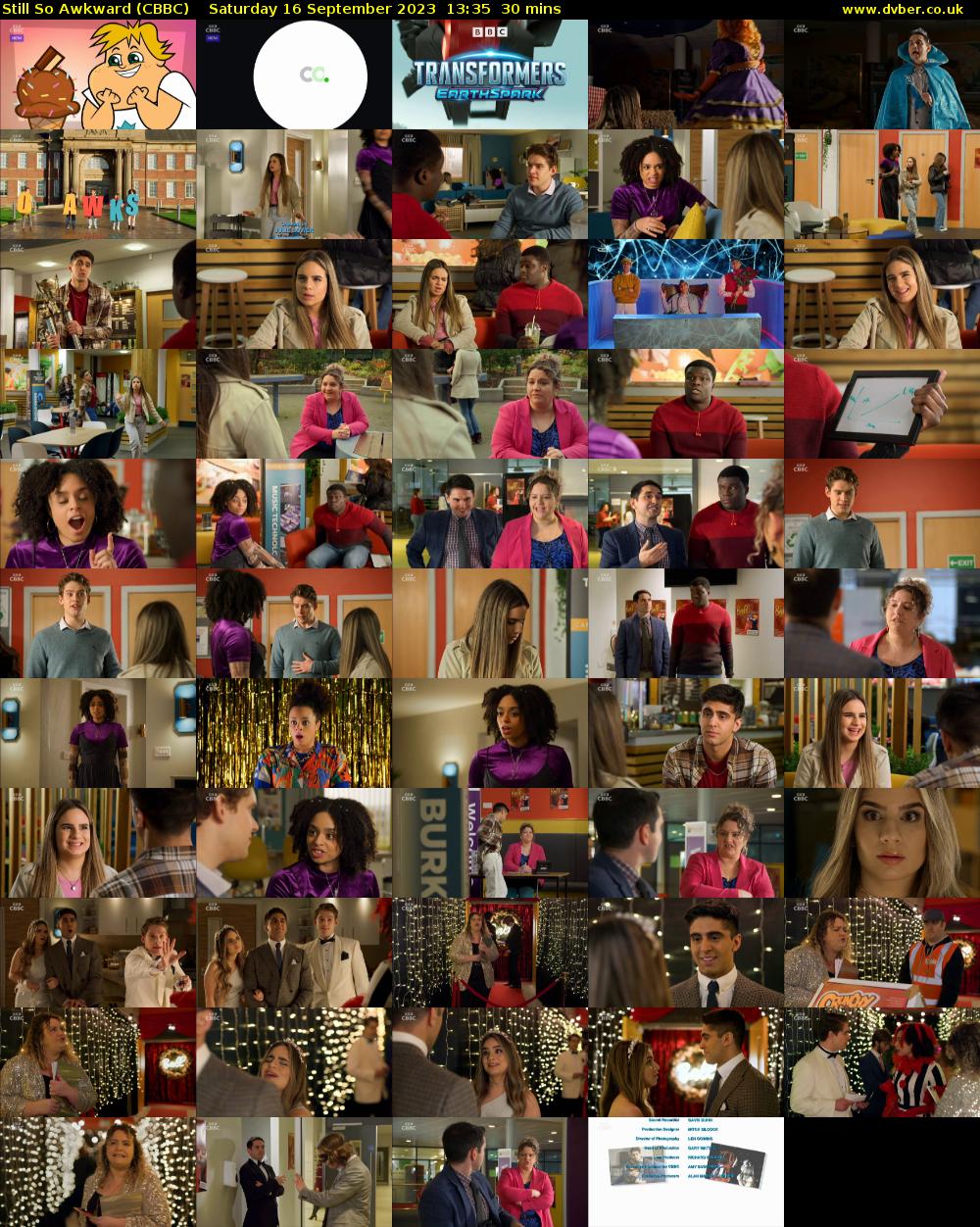 Still So Awkward (CBBC) Saturday 16 September 2023 13:35 - 14:05