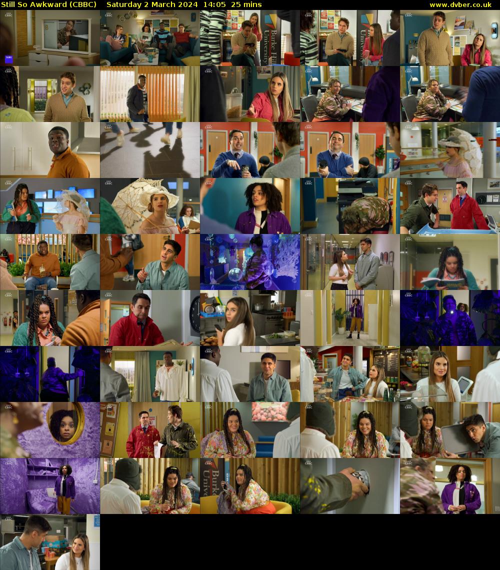 Still So Awkward (CBBC) Saturday 2 March 2024 14:05 - 14:30