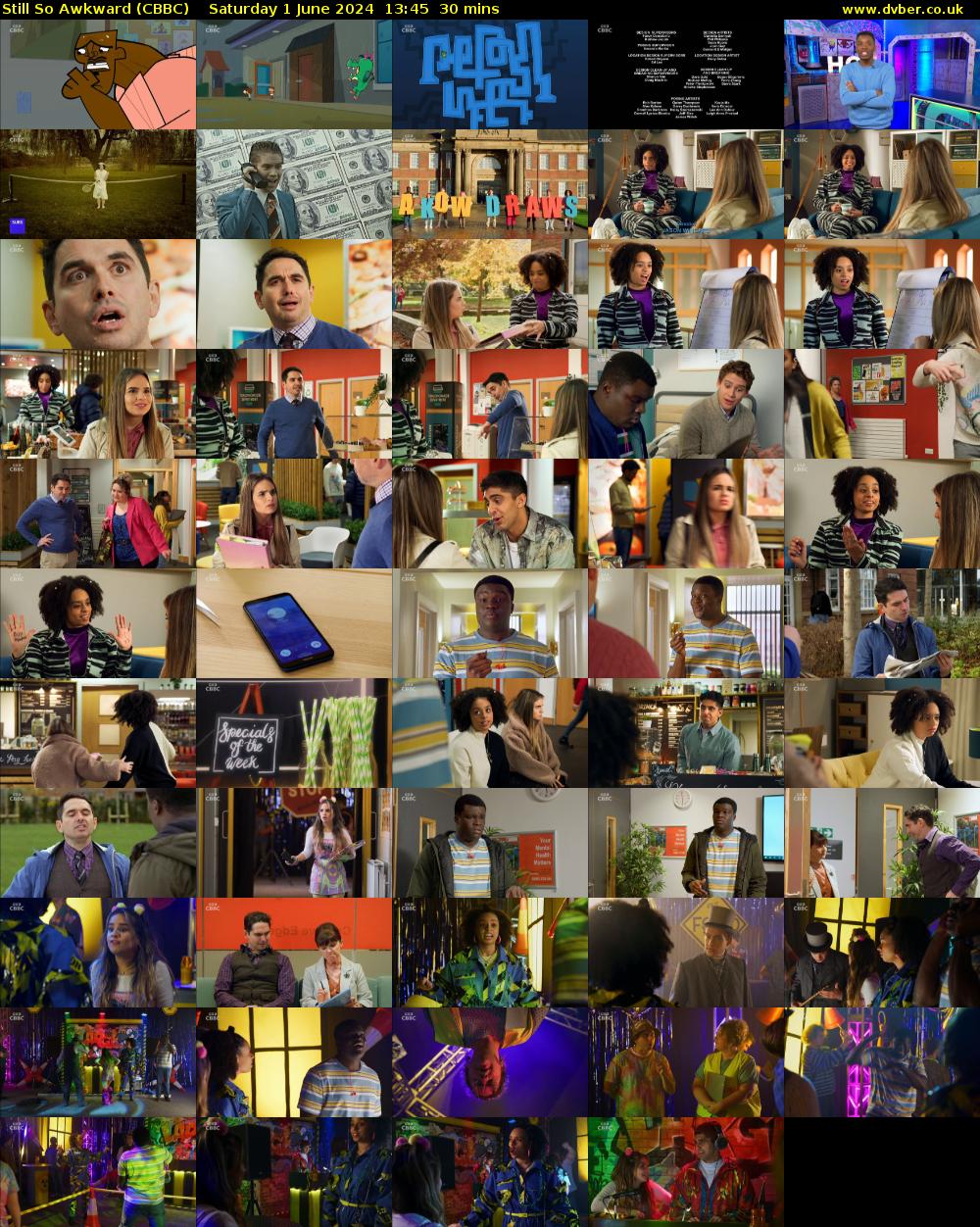 Still So Awkward (CBBC) Saturday 1 June 2024 13:45 - 14:15