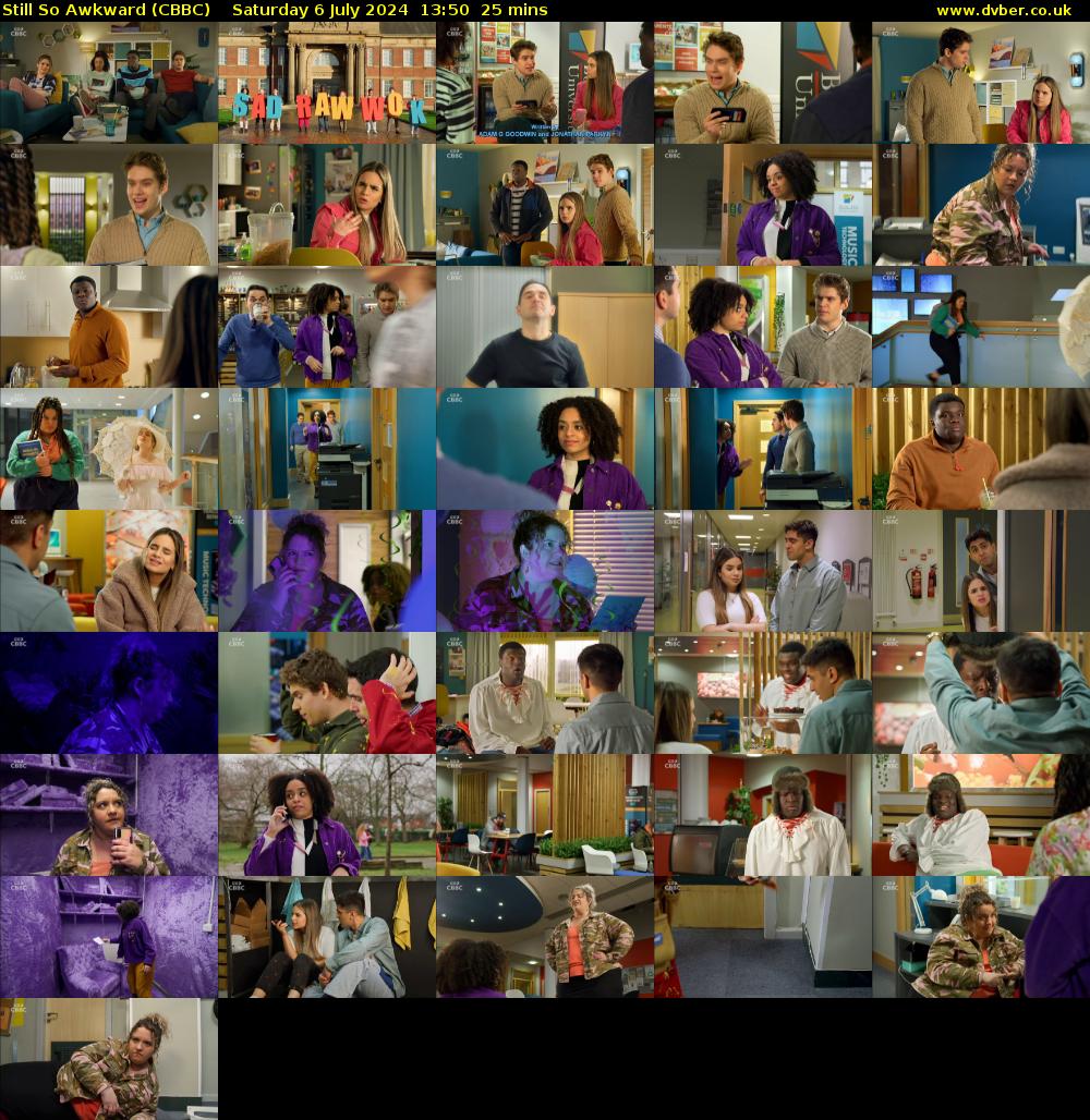Still So Awkward (CBBC) Saturday 6 July 2024 13:50 - 14:15