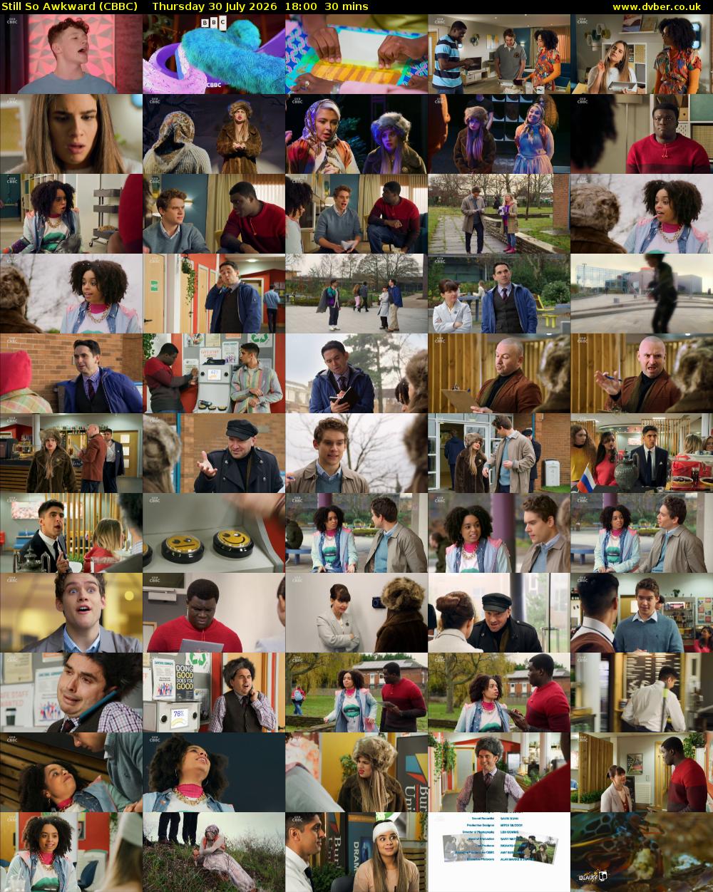Still So Awkward (CBBC) Thursday 30 July 2026 18:00 - 18:30
