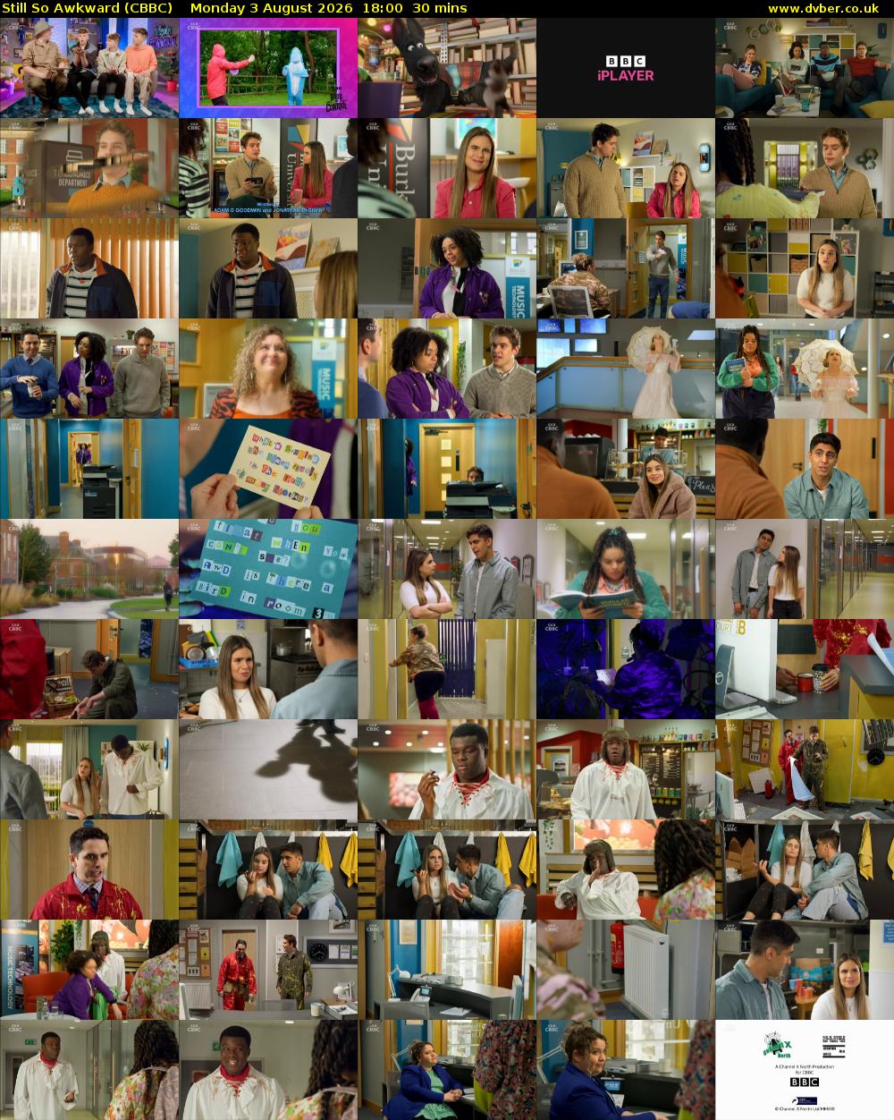 Still So Awkward (CBBC) Monday 3 August 2026 18:00 - 18:30