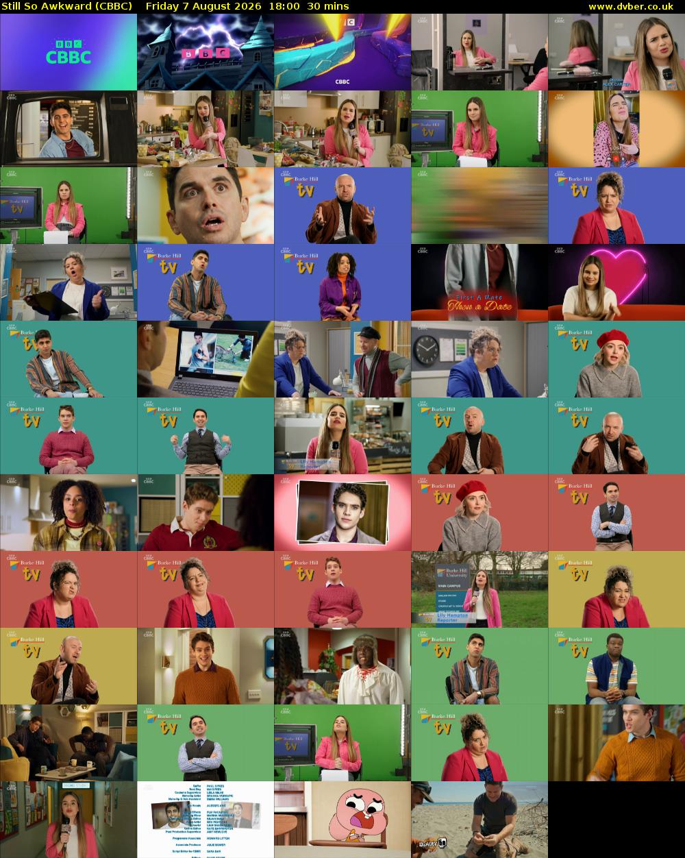 Still So Awkward (CBBC) Friday 7 August 2026 18:00 - 18:30