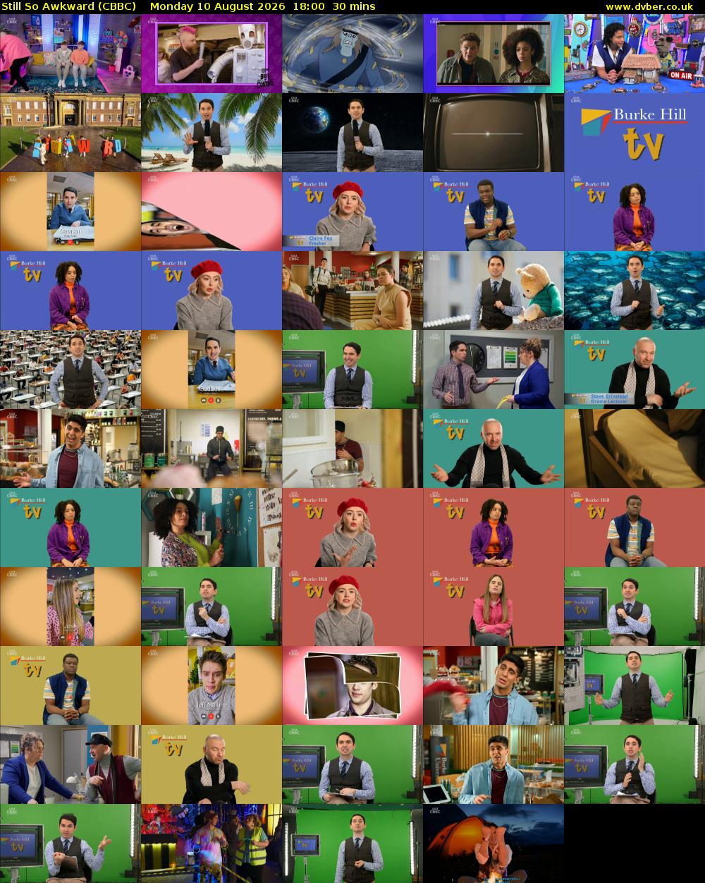 Still So Awkward (CBBC) Monday 10 August 2026 18:00 - 18:30