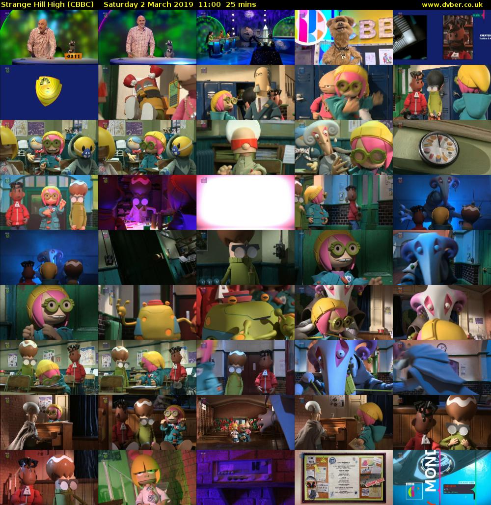 Strange Hill High (CBBC) Saturday 2 March 2019 11:00 - 11:25