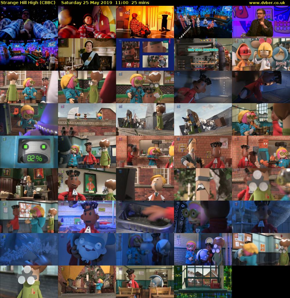 Strange Hill High (CBBC) Saturday 25 May 2019 11:00 - 11:25