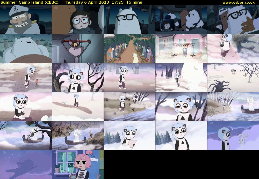 Summer Camp Island (CBBC) Thursday 6 April 2023 17:25 - 17:40