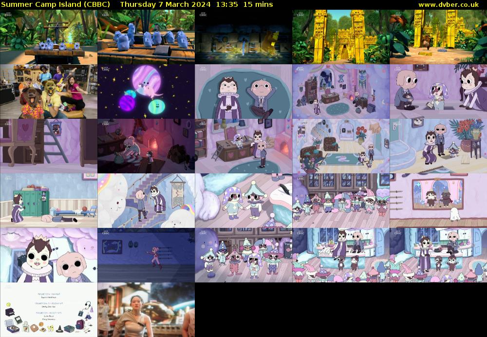 Summer Camp Island (CBBC) Thursday 7 March 2024 13:35 - 13:50