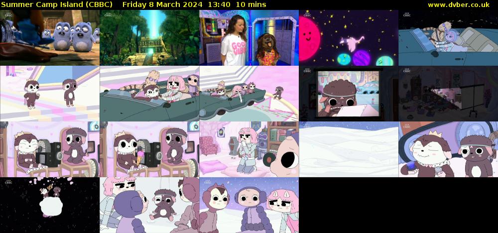 Summer Camp Island (CBBC) Friday 8 March 2024 13:40 - 13:50