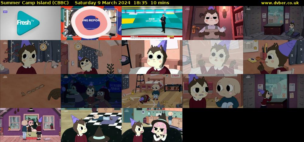 Summer Camp Island (CBBC) Saturday 9 March 2024 18:35 - 18:45