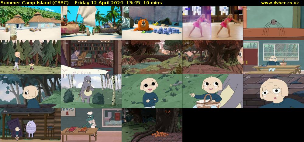 Summer Camp Island (CBBC) Friday 12 April 2024 13:45 - 13:55
