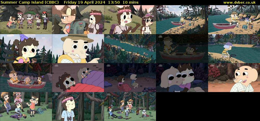 Summer Camp Island (CBBC) Friday 19 April 2024 13:50 - 14:00