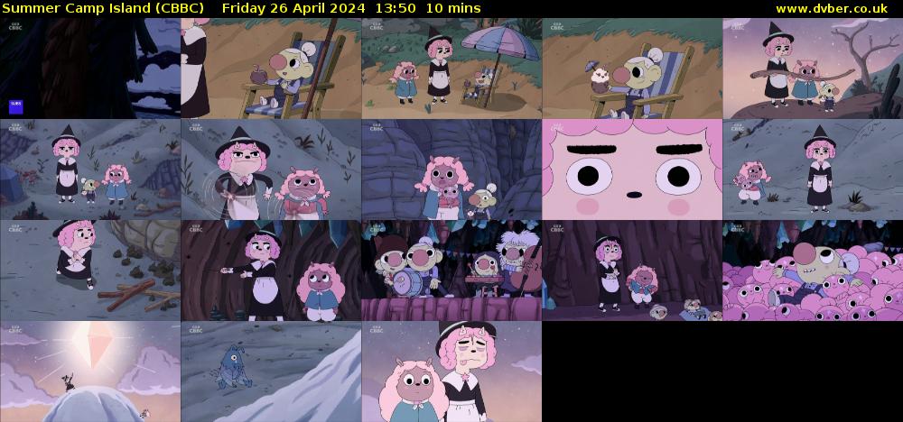 Summer Camp Island (CBBC) Friday 26 April 2024 13:50 - 14:00