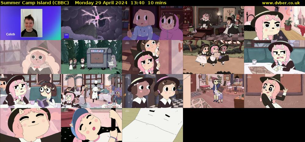 Summer Camp Island (CBBC) Monday 29 April 2024 13:40 - 13:50