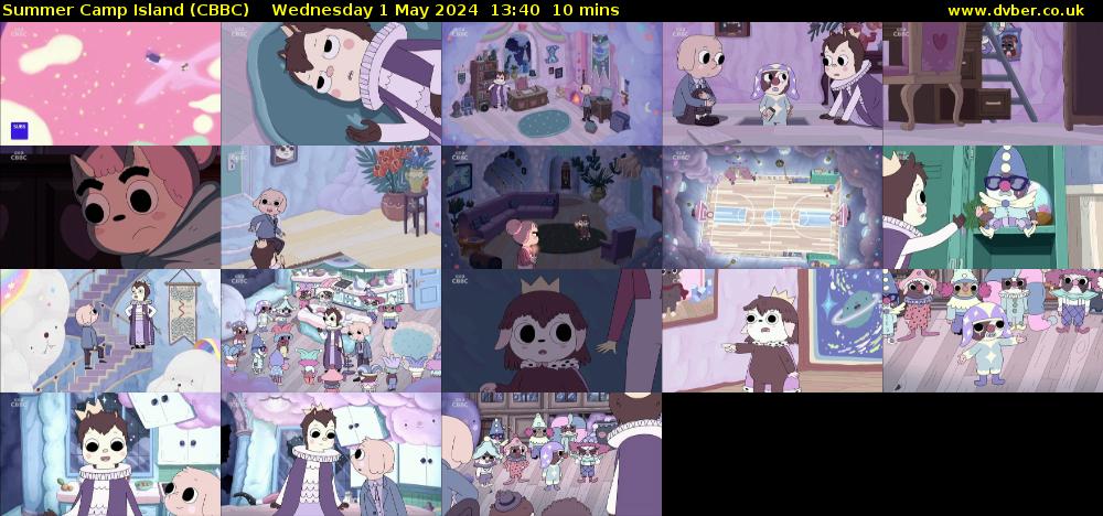 Summer Camp Island (CBBC) Wednesday 1 May 2024 13:40 - 13:50