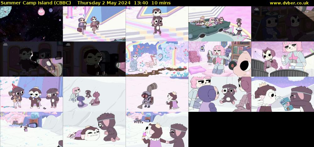 Summer Camp Island (CBBC) Thursday 2 May 2024 13:40 - 13:50