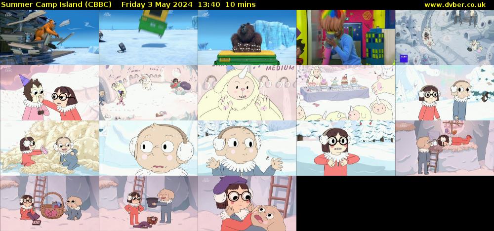 Summer Camp Island (CBBC) Friday 3 May 2024 13:40 - 13:50