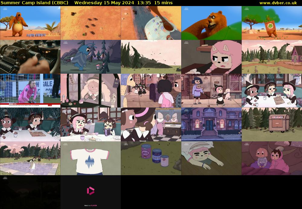 Summer Camp Island (CBBC) Wednesday 15 May 2024 13:35 - 13:50