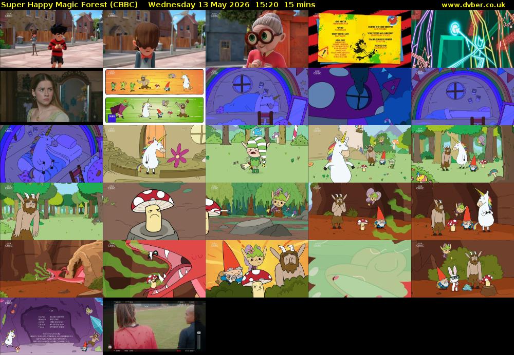 Super Happy Magic Forest (CBBC) Wednesday 13 May 2026 15:20 - 15:35