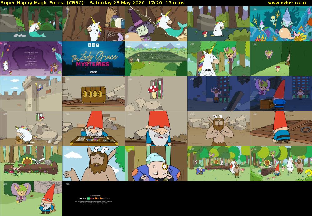 Super Happy Magic Forest (CBBC) Saturday 23 May 2026 17:20 - 17:35