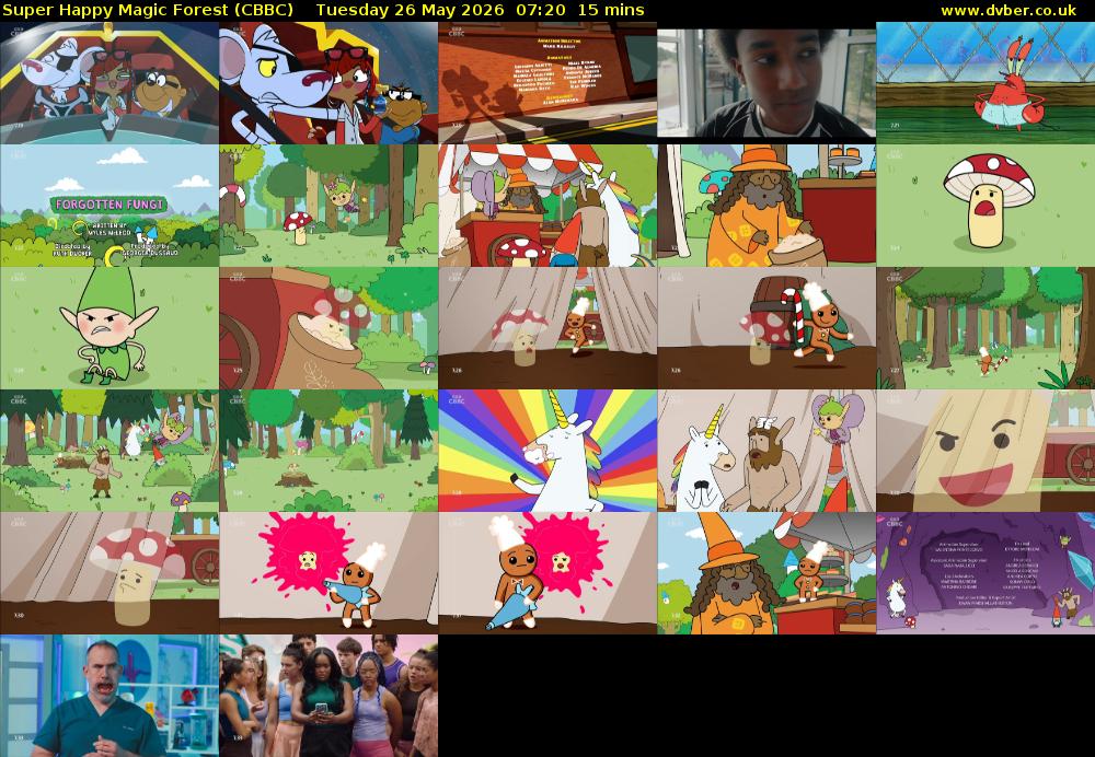 Super Happy Magic Forest (CBBC) Tuesday 26 May 2026 07:20 - 07:35