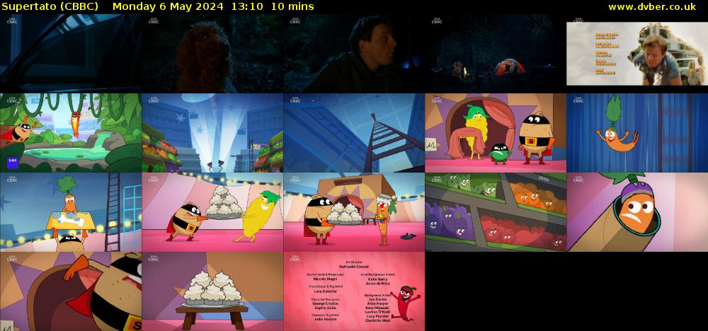 Supertato (CBBC) Monday 6 May 2024 13:10 - 13:20