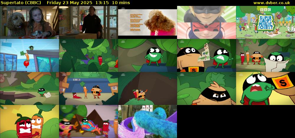 Supertato (CBBC) Friday 23 May 2025 13:15 - 13:25